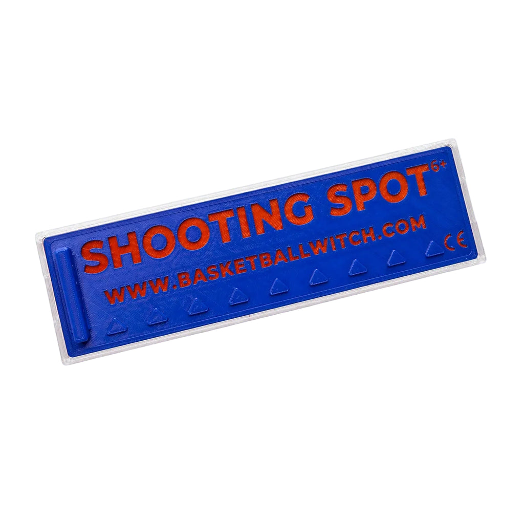 Blue and red Basketball Witch Shooting Spot Marker with Anti-Slip Case on white background